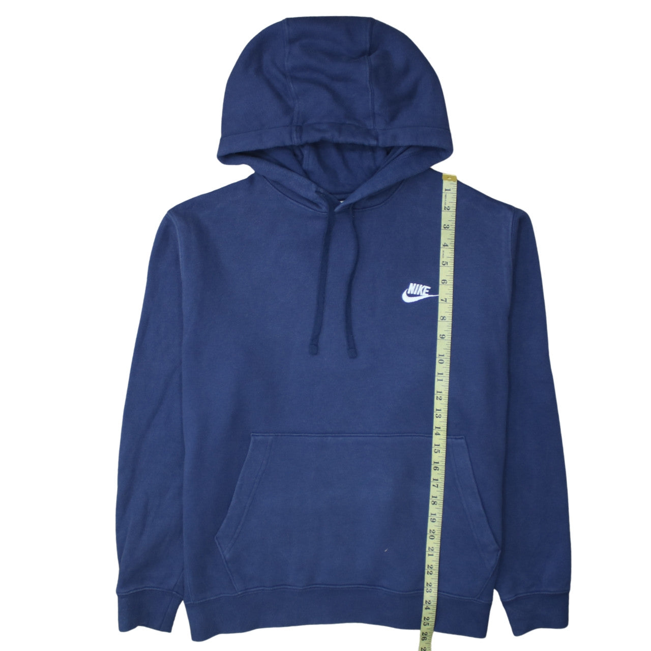 Mens UK Size L Nike Blue Pullover Hoodie