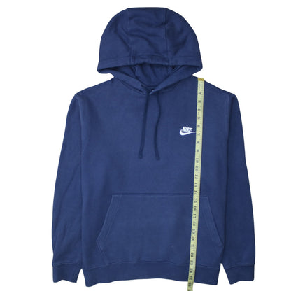 Mens UK Size L Nike Blue Pullover Hoodie