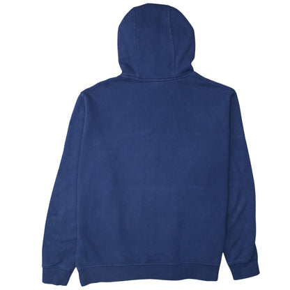Mens UK Size L Nike Blue Pullover Hoodie