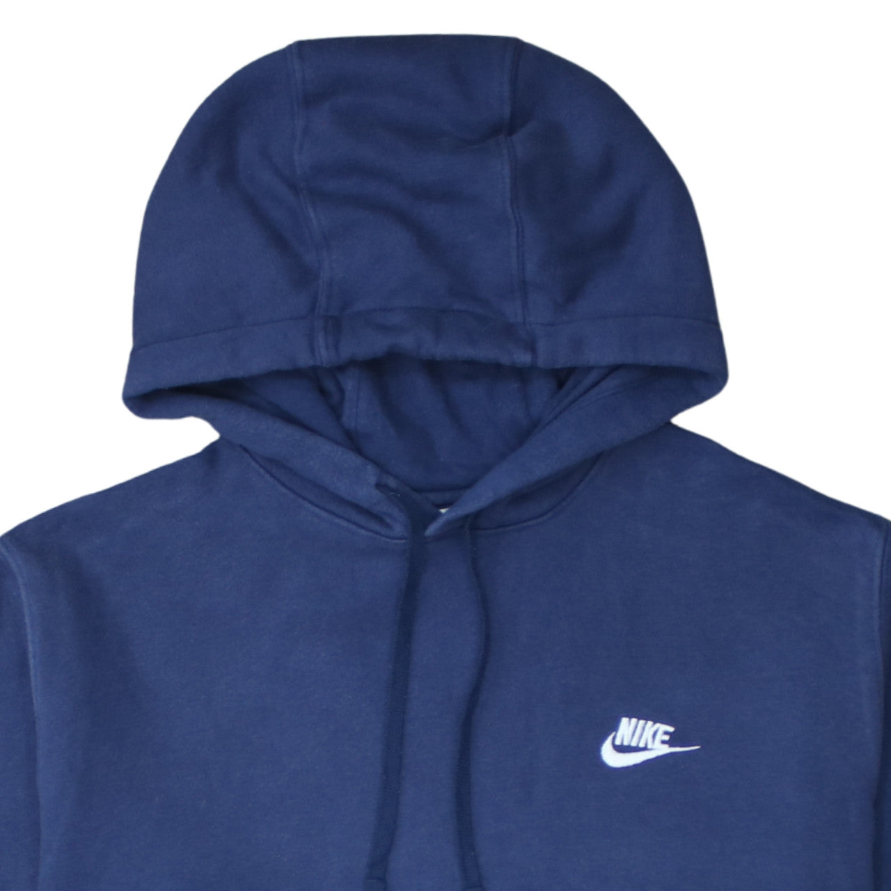 Mens UK Size L Nike Blue Pullover Hoodie