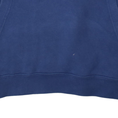 Mens UK Size L Nike Blue Pullover Hoodie