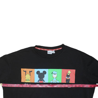 Womens UK Size L Disney Black Pullover Sweatshirt