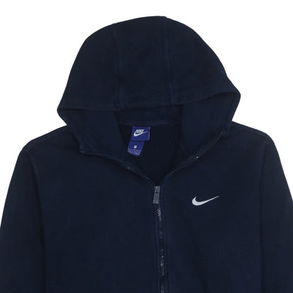 Mens UK Size L Nike Blue Full Zip Hoodie