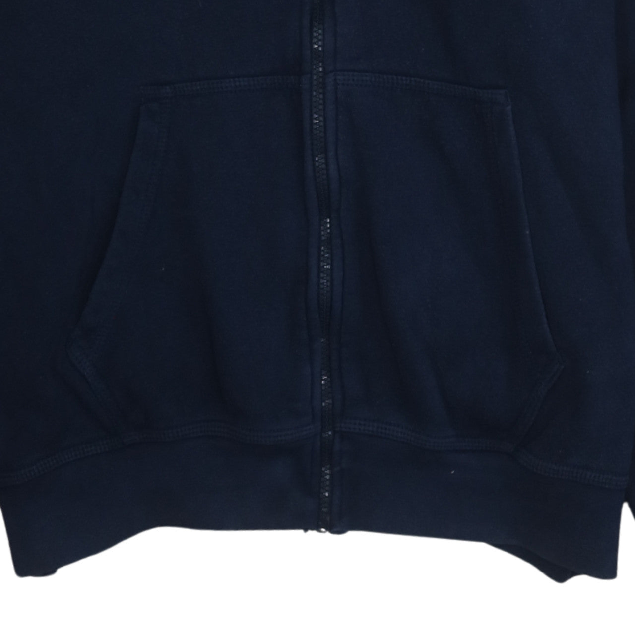Mens UK Size L Nike Blue Full Zip Hoodie