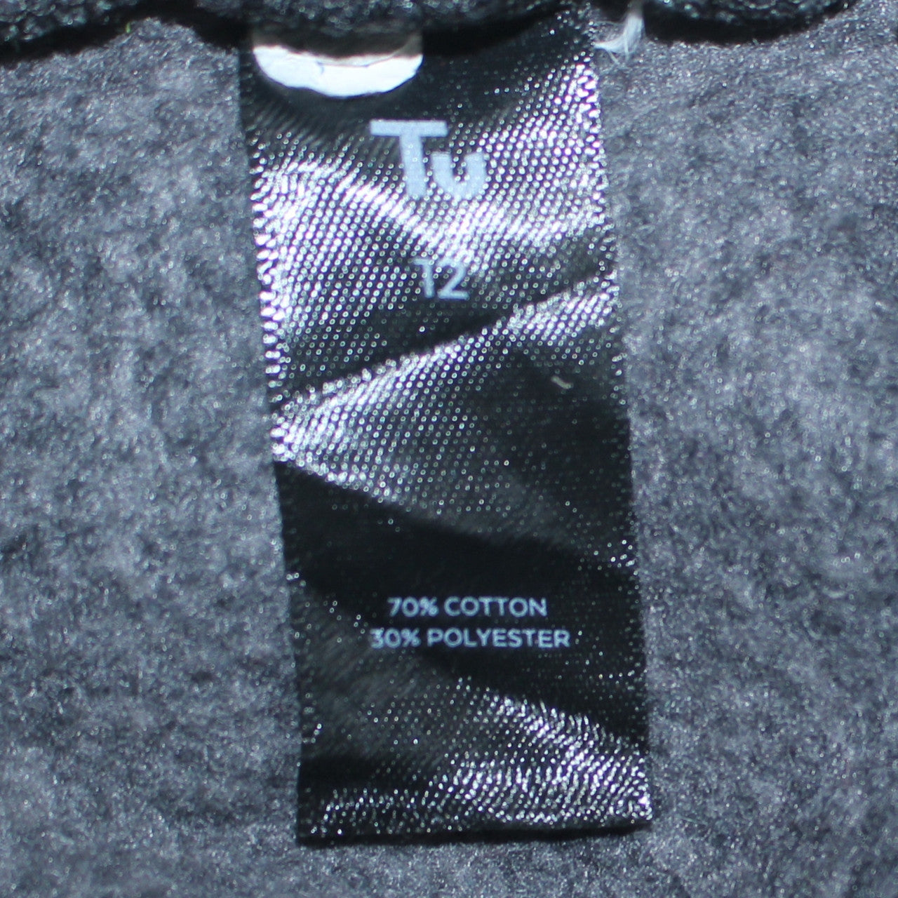 Womens UK Size 12 TU Black Pullover Sweatshirt