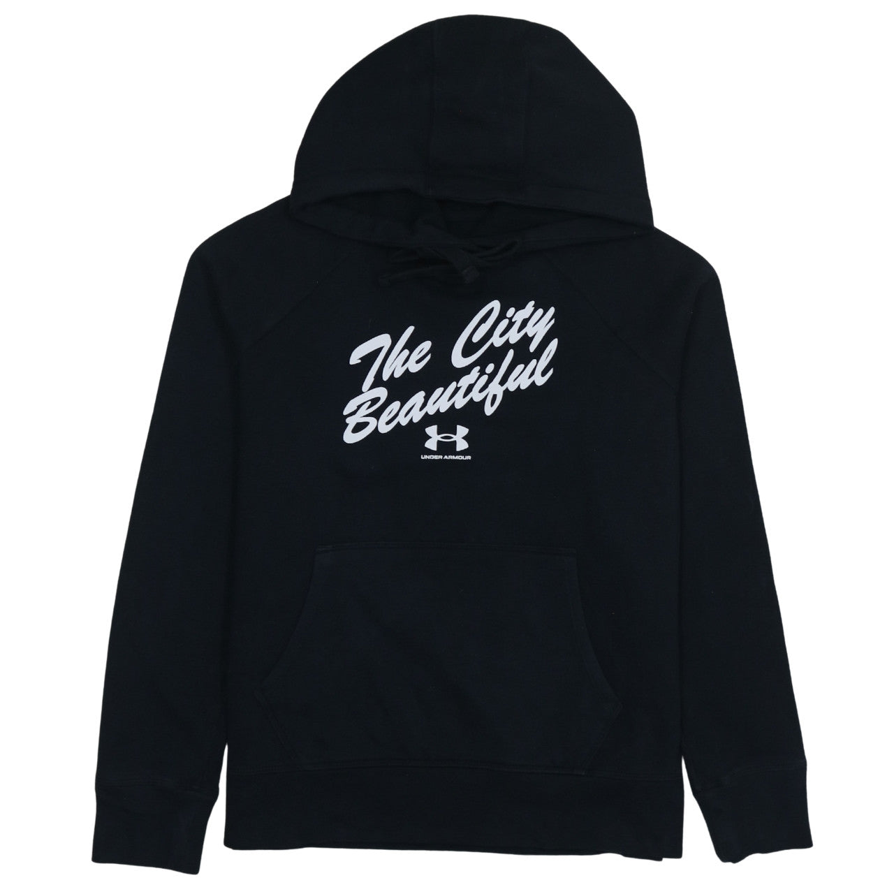 Womens UK Size S Under armour Black Pullover Hoodie