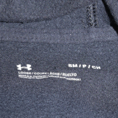 Womens UK Size S Under armour Black Pullover Hoodie