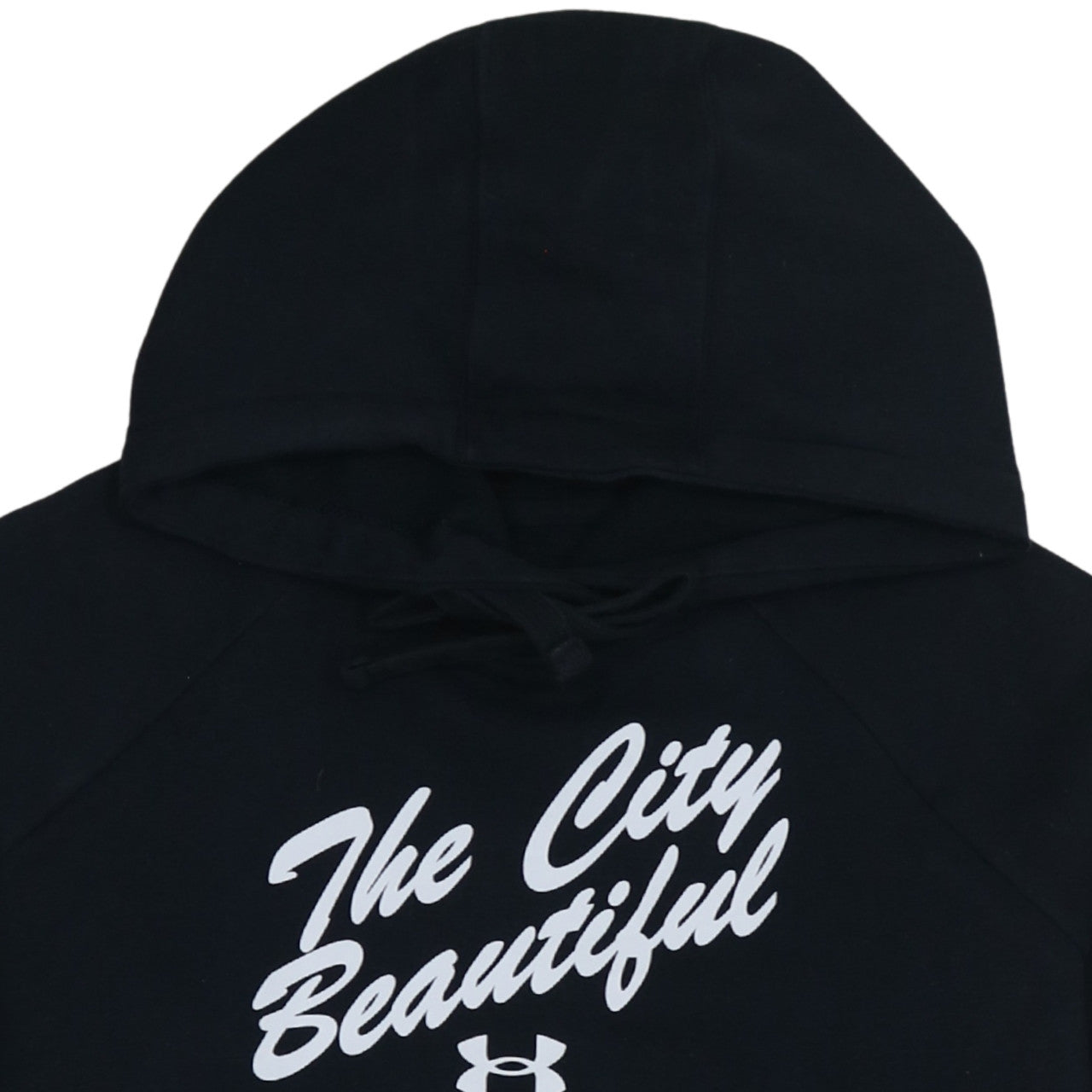 Womens UK Size S Under armour Black Pullover Hoodie
