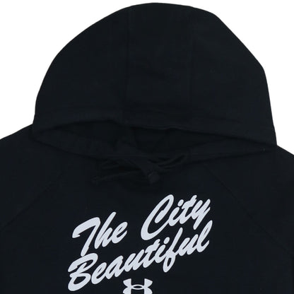 Womens UK Size S Under armour Black Pullover Hoodie
