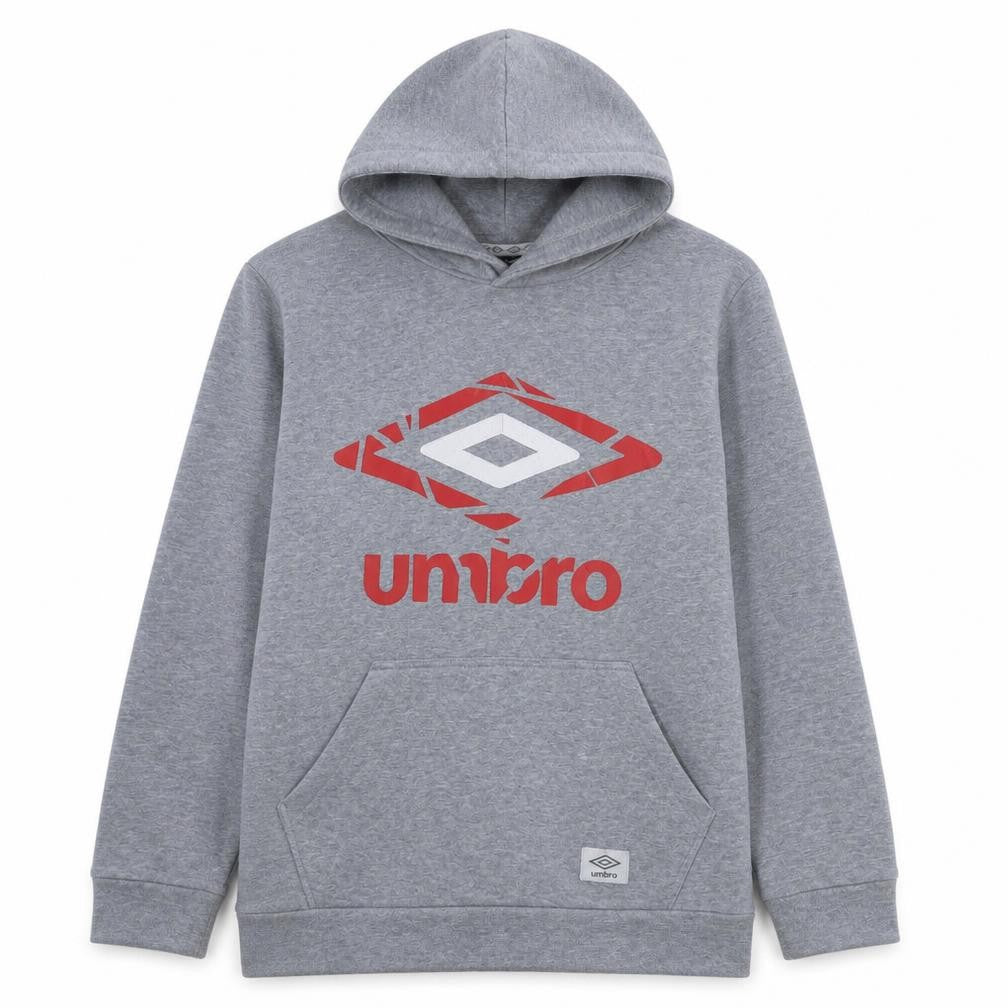Mens UK Size S Umbro Grey Pullover Hoodie