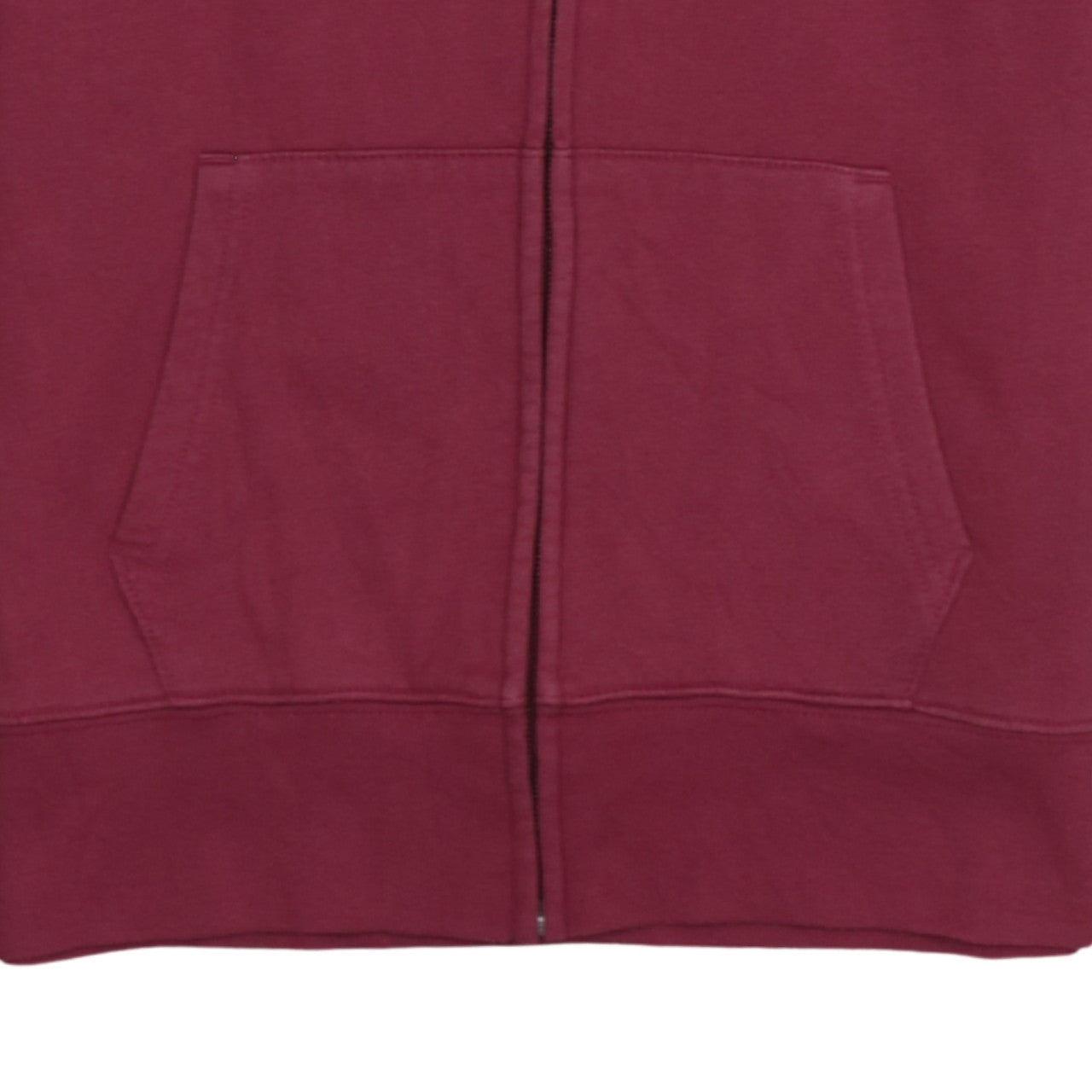 Womens UK Size XS Gap Red Full Zip Hoodie