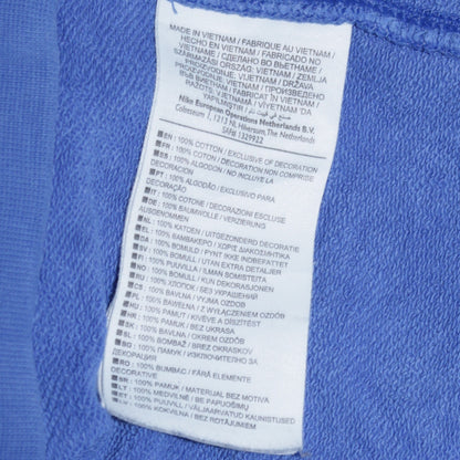 Mens UK Size L Nike Blue Full Zip Hoodie