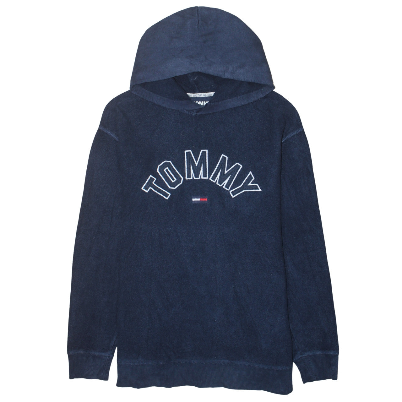 Mens UK Size XL Tommy Jeans Blue Pullover Hoodie