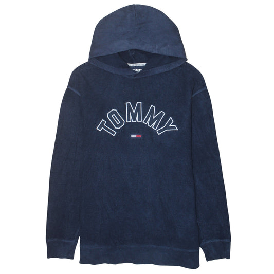 Mens UK Size XL Tommy Jeans Blue Pullover Hoodie