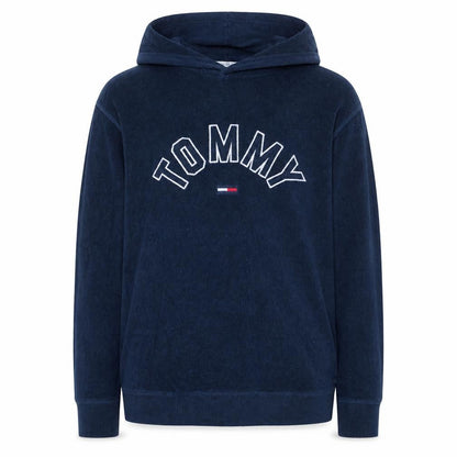Mens UK Size XL Tommy Jeans Blue Pullover Hoodie