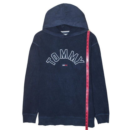 Mens UK Size XL Tommy Jeans Blue Pullover Hoodie