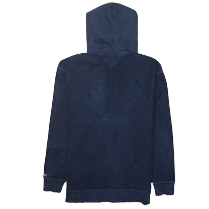 Mens UK Size XL Tommy Jeans Blue Pullover Hoodie