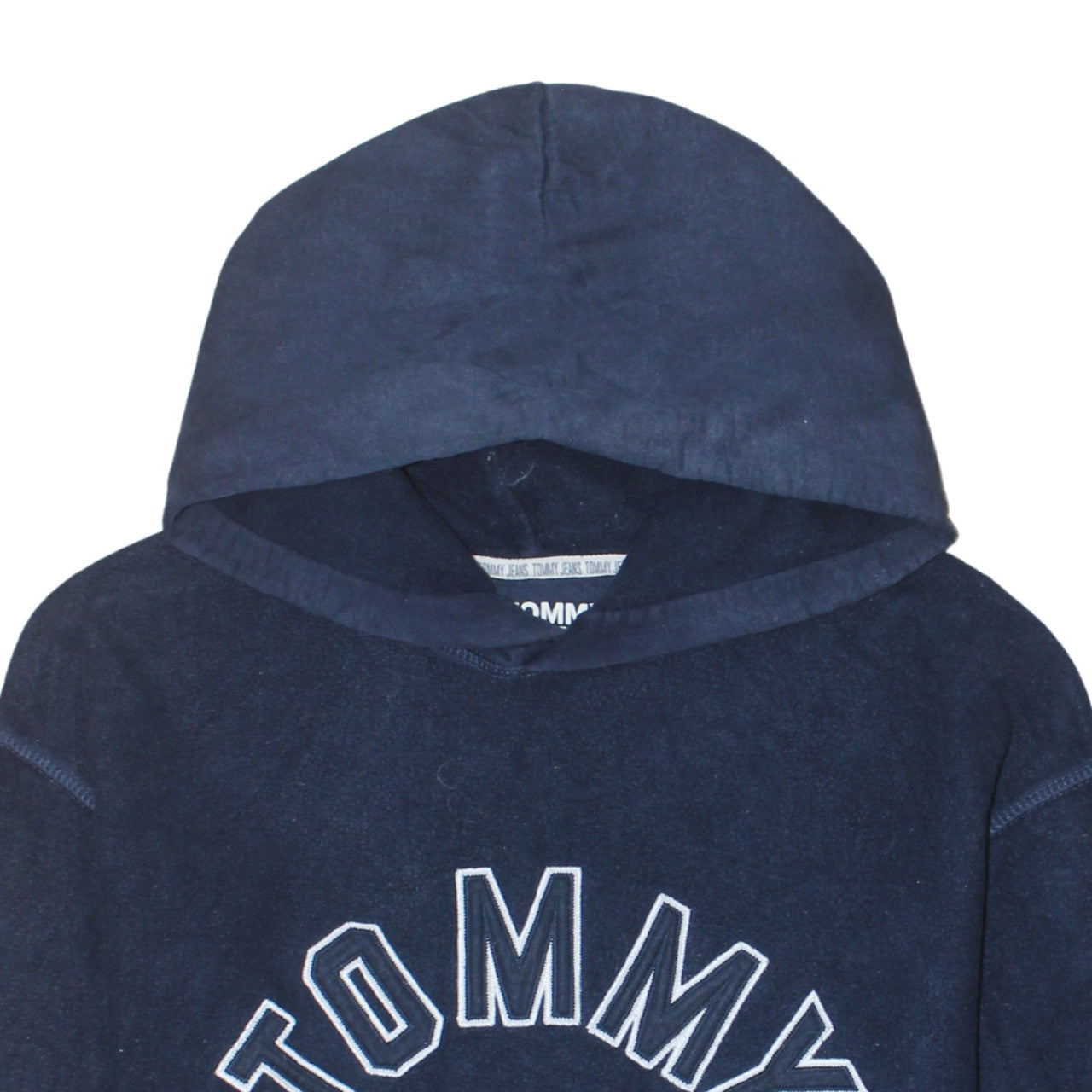 Mens UK Size XL Tommy Jeans Blue Pullover Hoodie