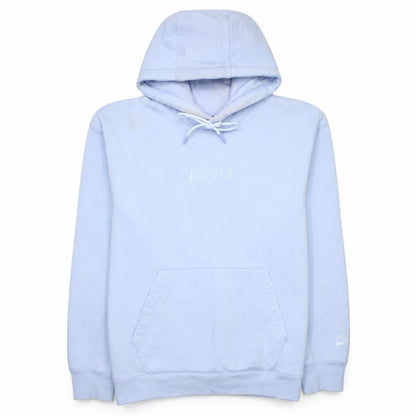 Womens UK Size M Nike White Pullover Hoodie