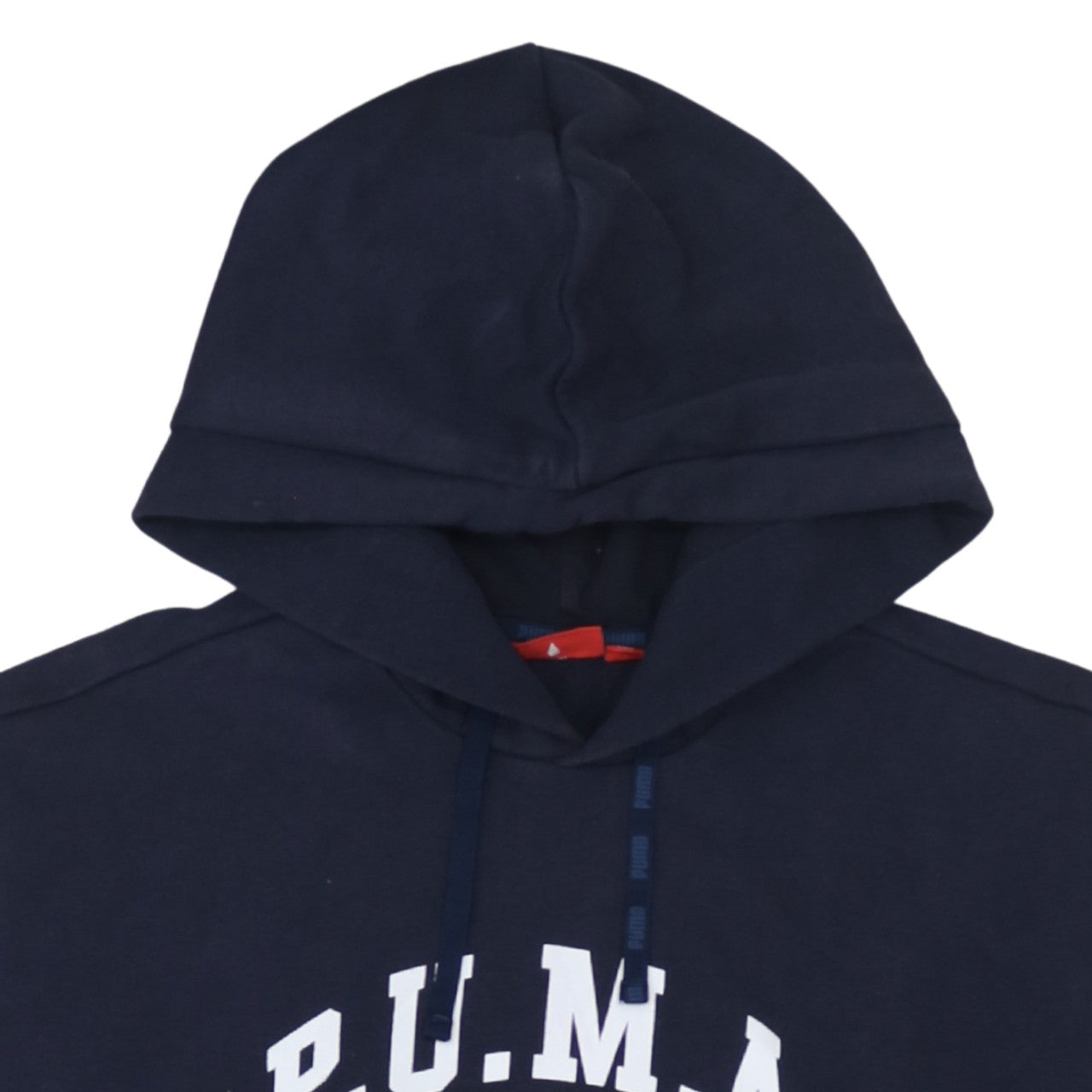 Mens UK Size L PUMA Blue Pullover Hoodie
