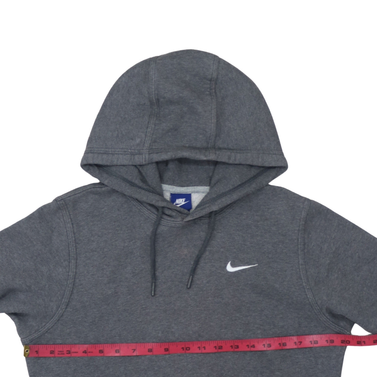 Mens UK Size S Nike Grey Pullover Hoodie