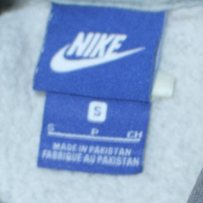Mens UK Size S Nike Grey Pullover Hoodie