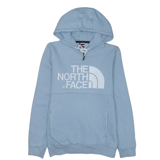 Womens UK Size XS The North Face Blue Pullover Hoodie