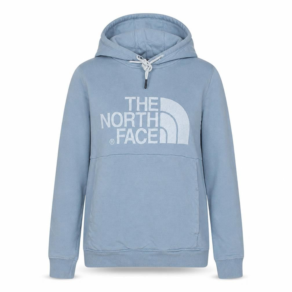 Womens UK Size XS The North Face Blue Pullover Hoodie