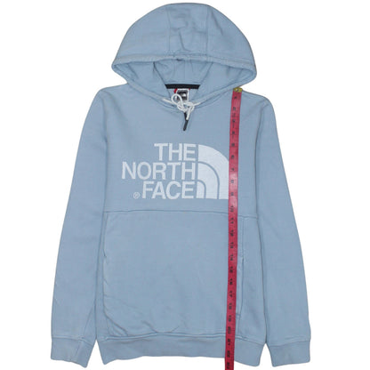 Womens UK Size XS The North Face Blue Pullover Hoodie