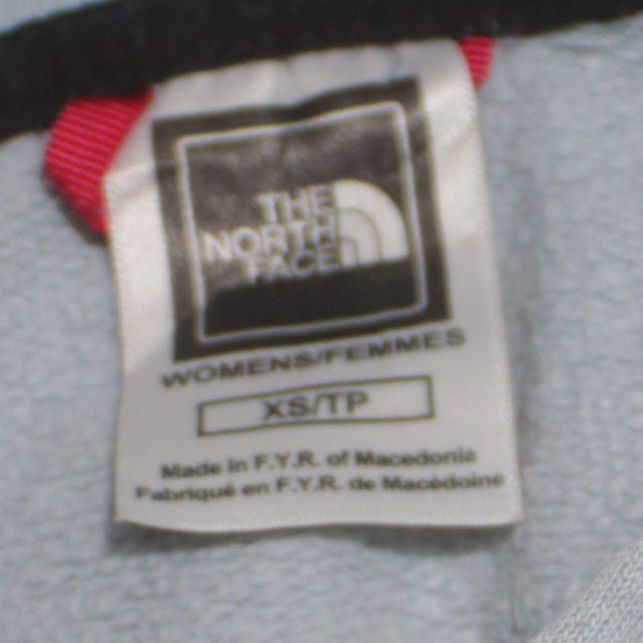 Womens UK Size XS The North Face Blue Pullover Hoodie