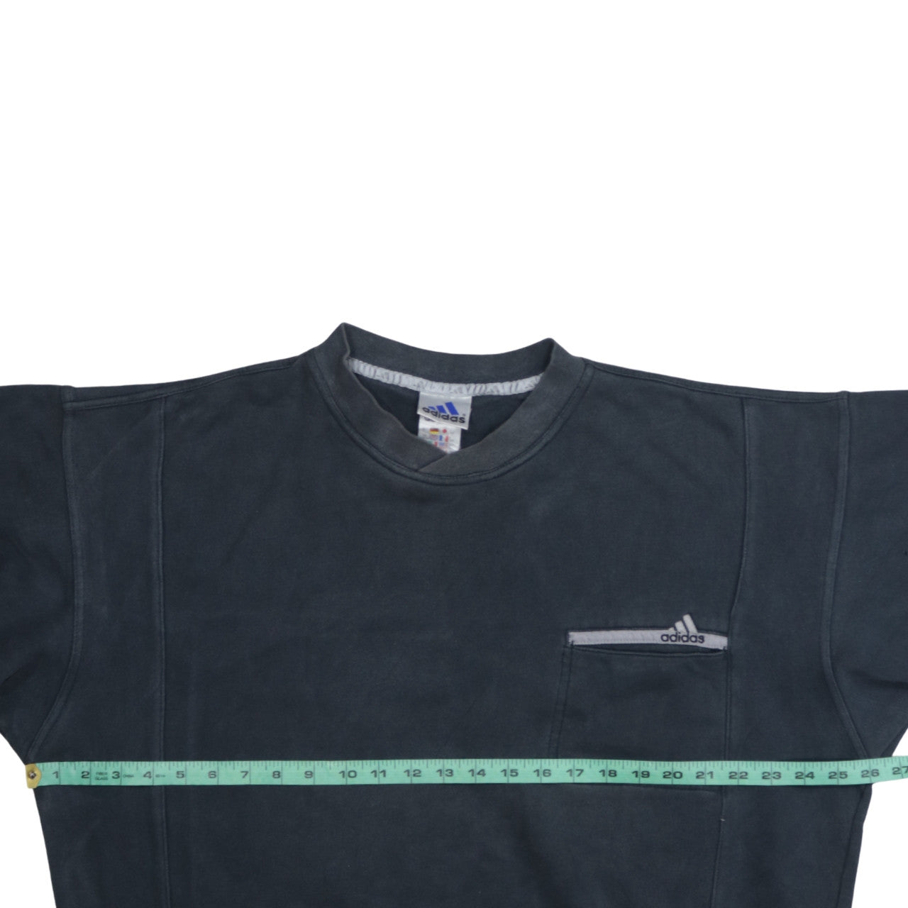 Mens UK Size L adidas Blue Pullover Sweatshirt