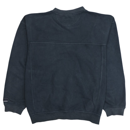Mens UK Size L adidas Blue Pullover Sweatshirt