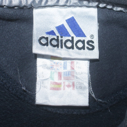 Mens UK Size L adidas Blue Pullover Sweatshirt