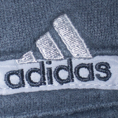 Mens UK Size L adidas Blue Pullover Sweatshirt