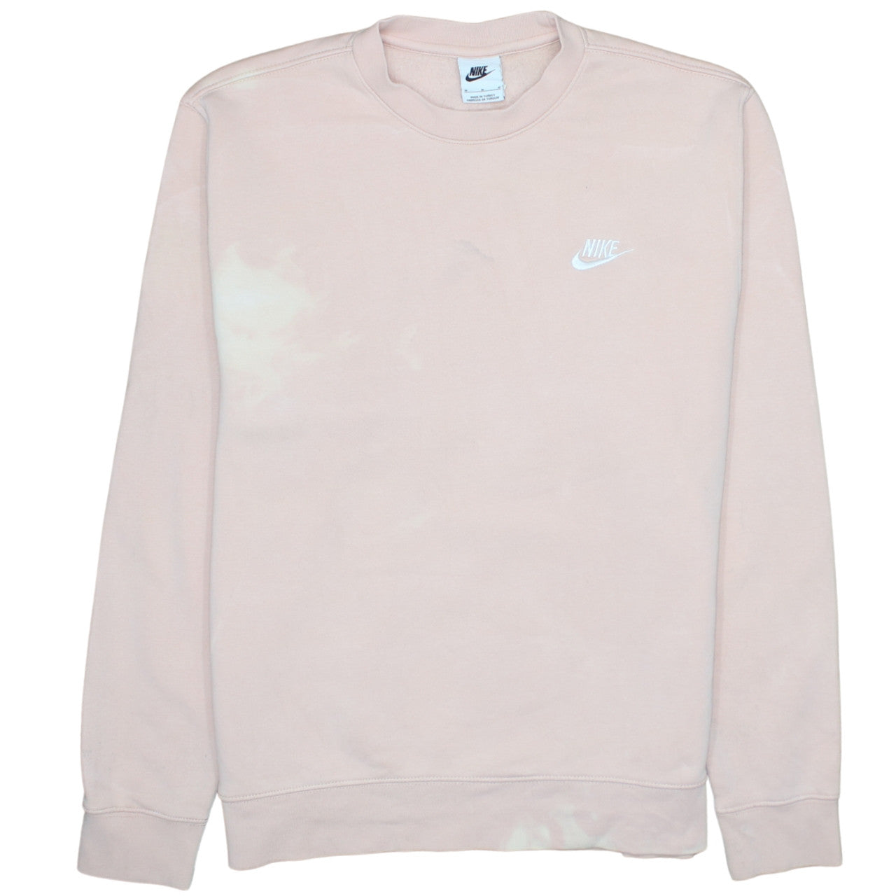 Womens UK Size M Nike Beige Pullover Sweatshirt