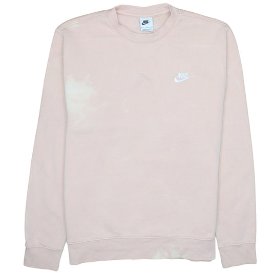 Womens UK Size M Nike Beige Pullover Sweatshirt