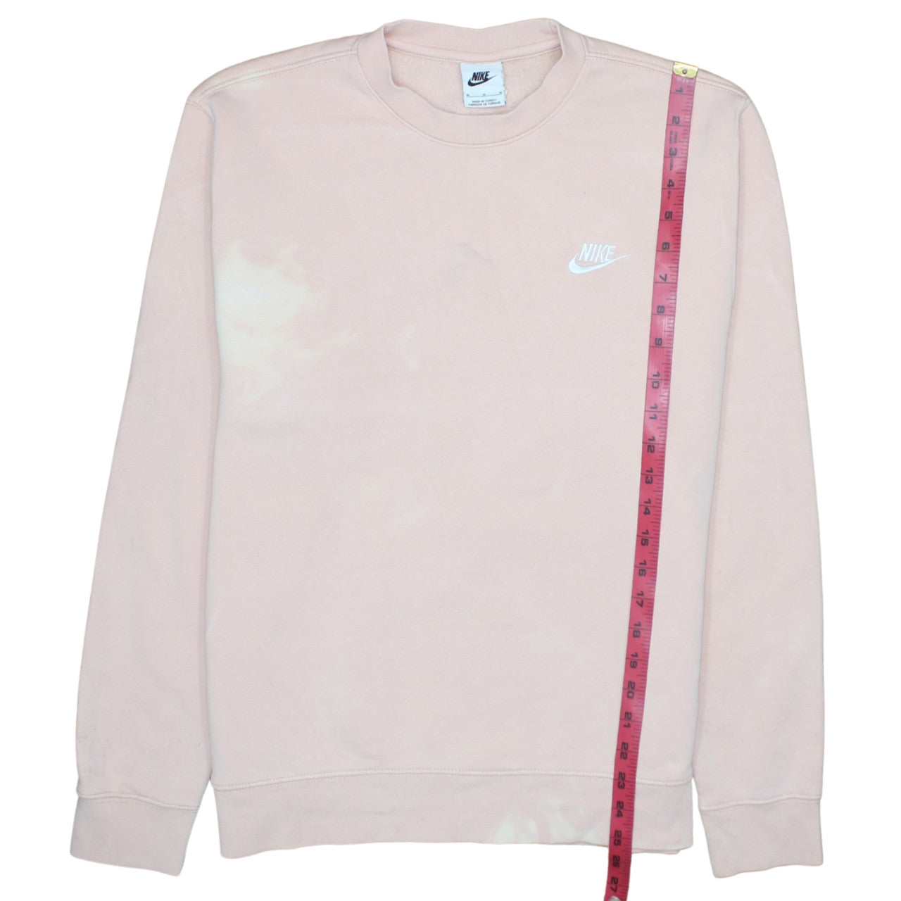 Womens UK Size M Nike Beige Pullover Sweatshirt