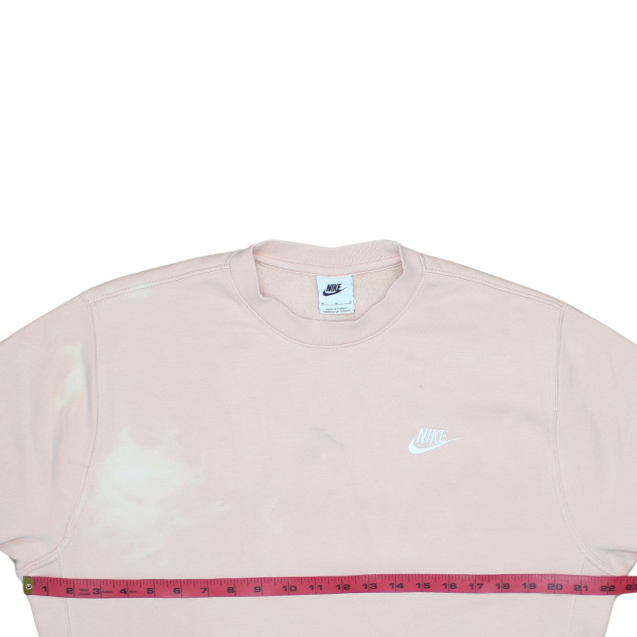 Womens UK Size M Nike Beige Pullover Sweatshirt