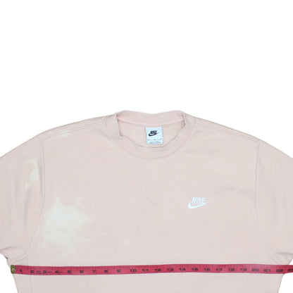 Womens UK Size M Nike Beige Pullover Sweatshirt