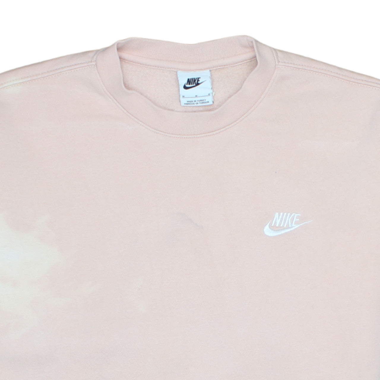Womens UK Size M Nike Beige Pullover Sweatshirt