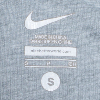 Mens UK Size S Nike Grey Full Zip Hoodie