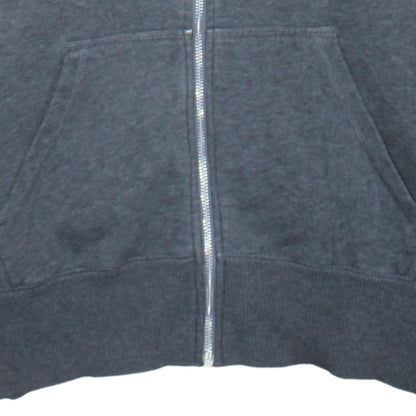 Mens UK Size S Nike Grey Full Zip Hoodie