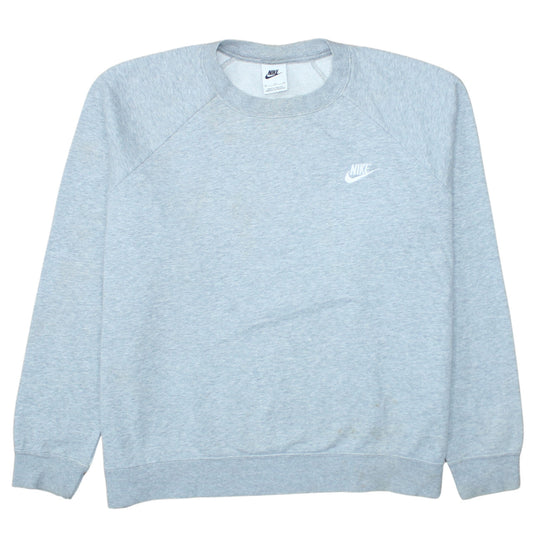 Womens UK Size XL Nike Grey Pullover Sweatshirt