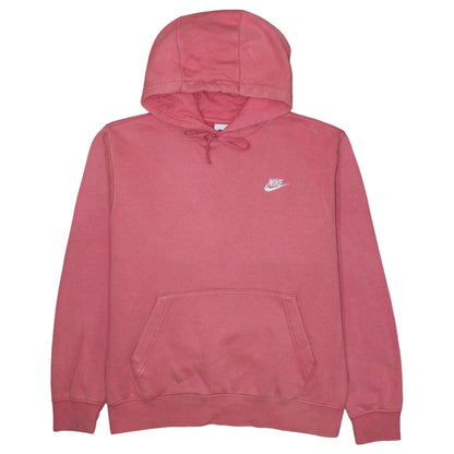 Womens UK Size M Nike Pink Pullover Hoodie
