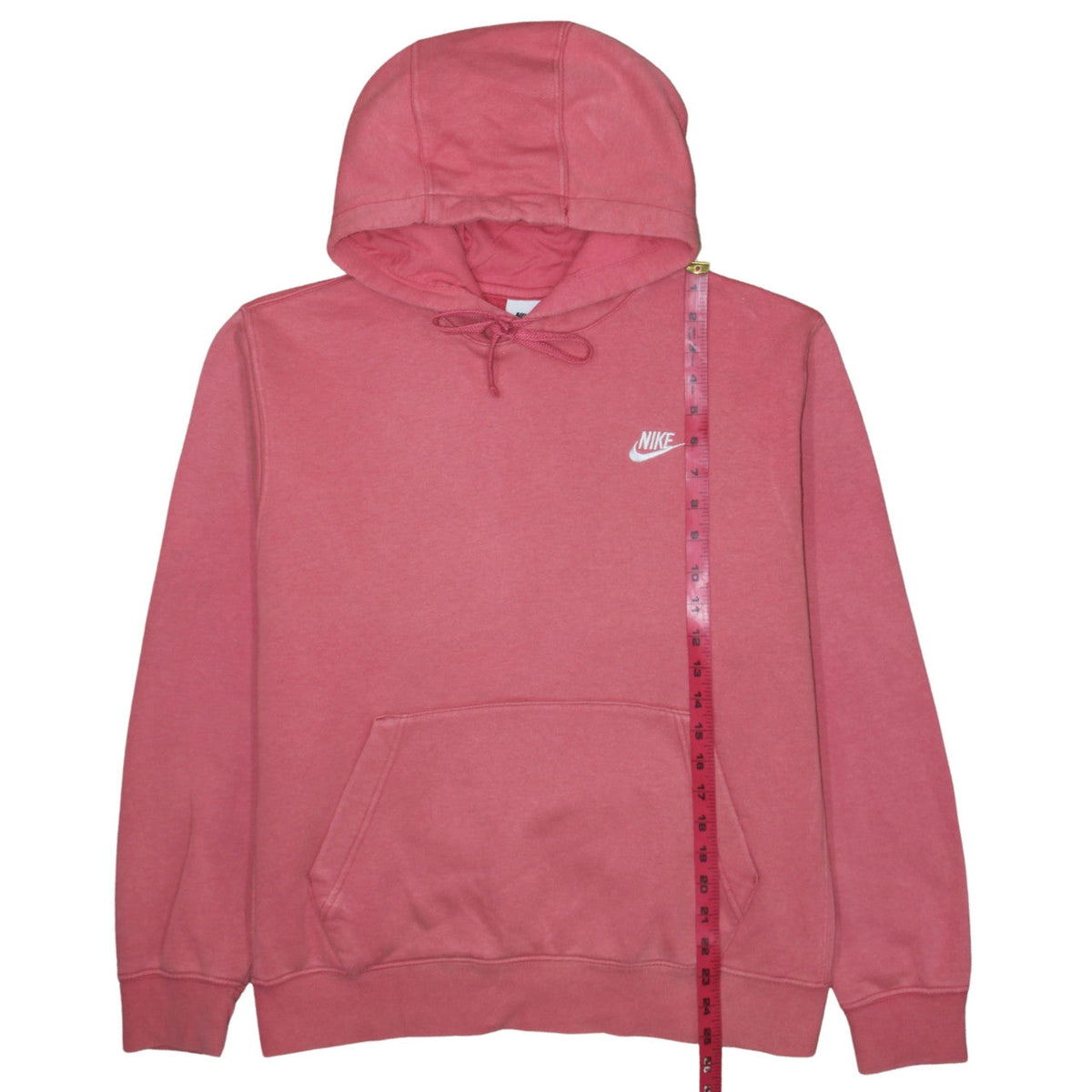 Womens UK Size M Nike Pink Pullover Hoodie