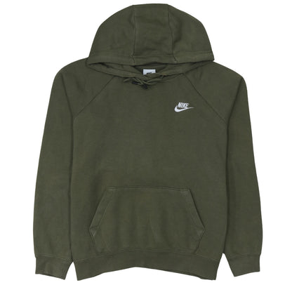 Mens UK Size M Nike Green Pullover Hoodie