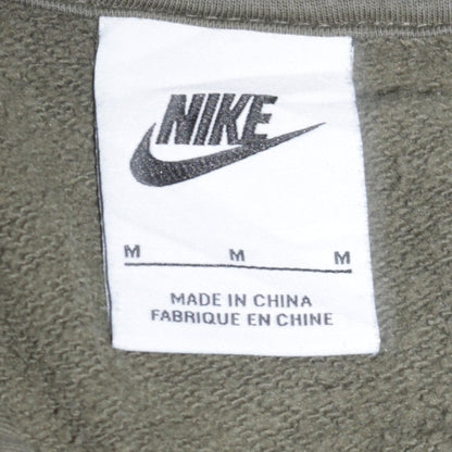 Mens UK Size M Nike Green Pullover Hoodie