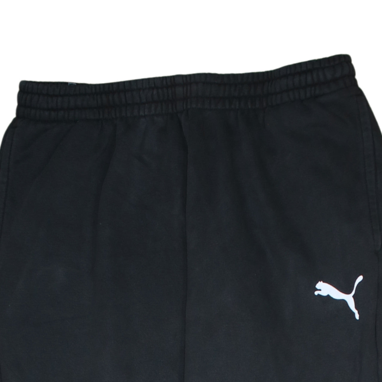 Mens UK Size L PUMA Regular Fit Jogger Black Trousers