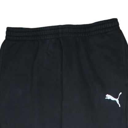 Mens UK Size L PUMA Regular Fit Jogger Black Trousers