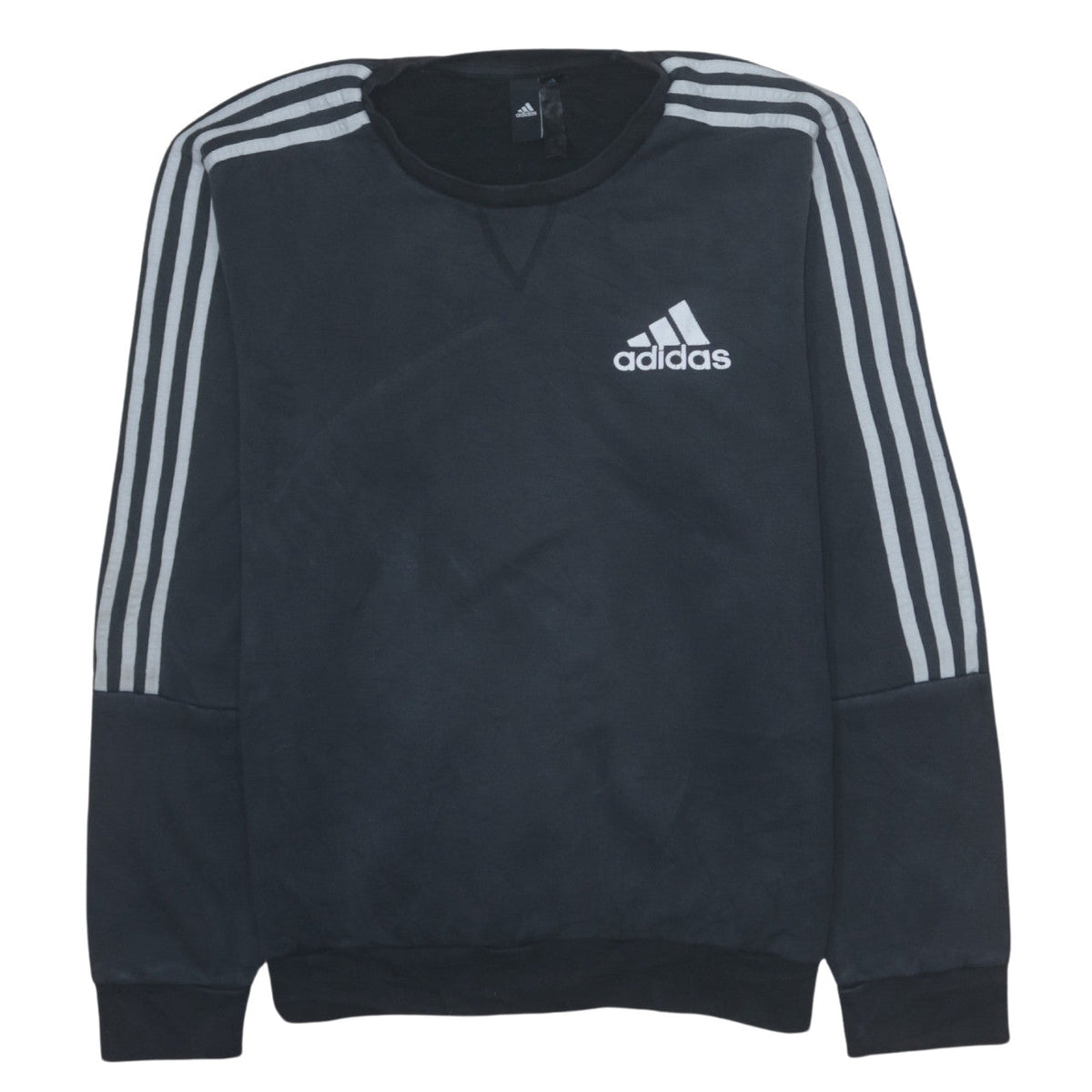 Mens UK Size L adidas Black Pullover Sweatshirt